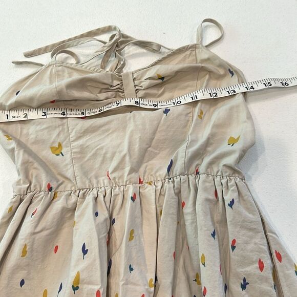 Urban outfitters pins and needles Floral halter romper, dress size medium - Picture 6 of 9